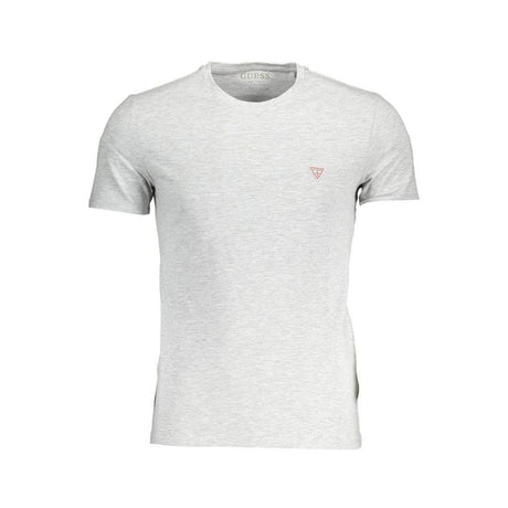 Guess Jeans Gray Cotton Men T-Shirt - Hilstor
