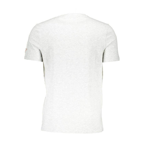 Guess Jeans Gray Cotton Men T-Shirt - Hilstor
