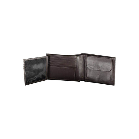 Calvin Klein Brown Leather Men Wallet - Hilstor