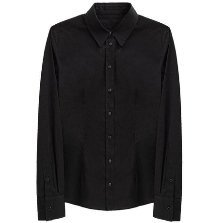 Dolce & Gabbana Black Cotton Shirt - Hilstor