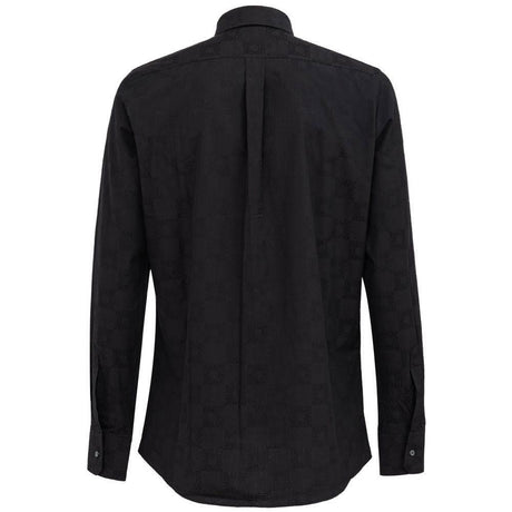 Dolce & Gabbana Black Cotton Shirt - Hilstor