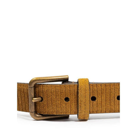 Dolce & Gabbana Brown Leather Belt - Hilstor
