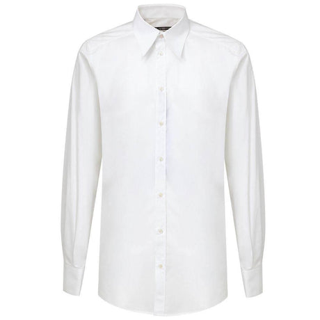 Dolce & Gabbana White Cotton Shirt - Hilstor