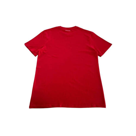 Trussardi Beachwear Red Cotton T-Shirt - Hilstor