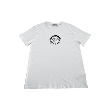 Trussardi Beachwear White Cotton Men T-Shirt - Hilstor