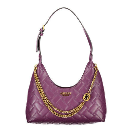 Guess Jeans Purple Polyethylene Handbag - Hilstor