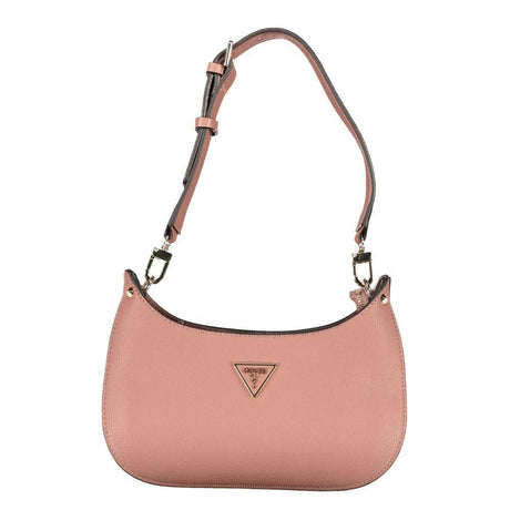 Guess Jeans Pink Polyethylene Handbag - Hilstor