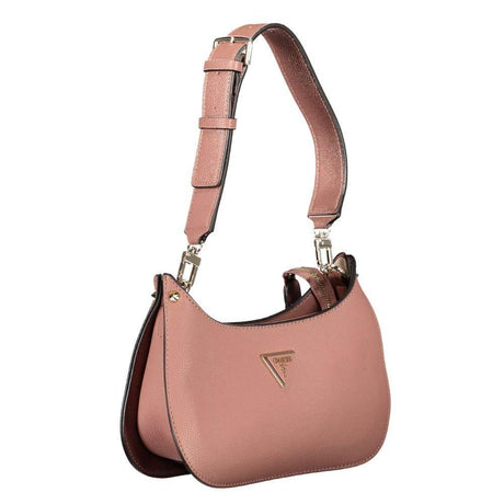 Guess Jeans Pink Polyethylene Handbag - Hilstor