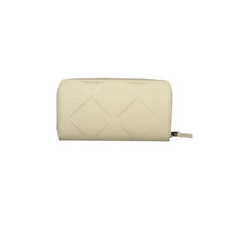Calvin Klein Beige Polyester Wallet - Hilstor