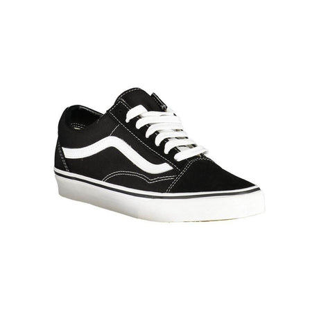 Vans Black Leather Women Sneaker - Hilstor