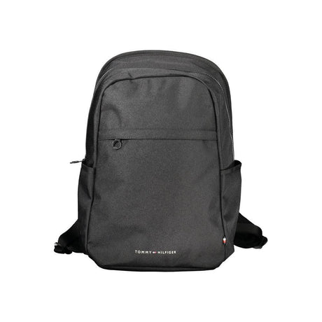 Tommy Hilfiger Black Polyester Backpack - Hilstor