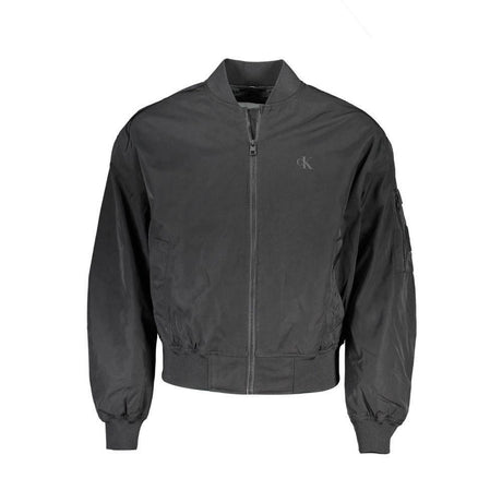 Calvin Klein Black Polyester Men Jacket - Hilstor