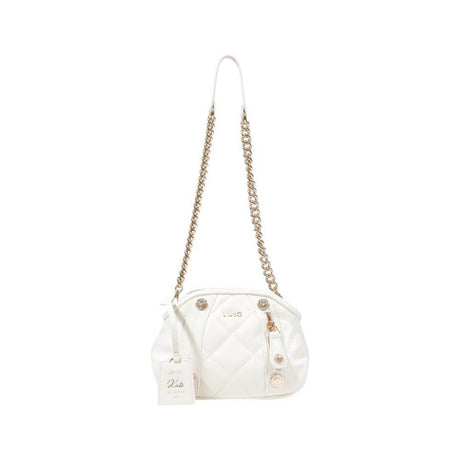 Liu Jo Cream Polyethylene Handbag - Hilstor