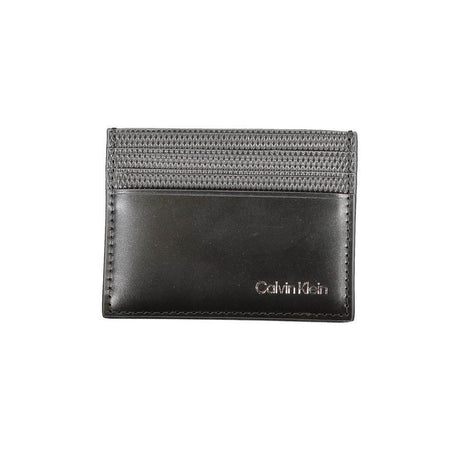 Calvin Klein Black Leather Wallet - Hilstor
