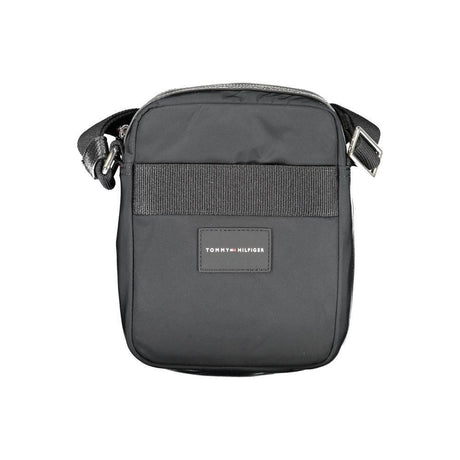 Tommy Hilfiger Black Polyester Shoulder Bag - Hilstor