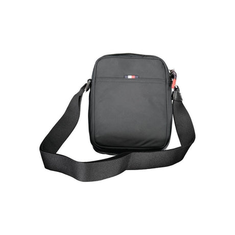 Tommy Hilfiger Black Polyester Shoulder Bag - Hilstor