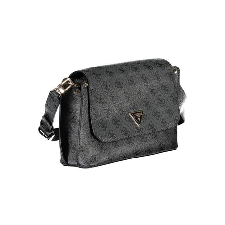 Guess Jeans Black Polyethylene Handbag - Hilstor