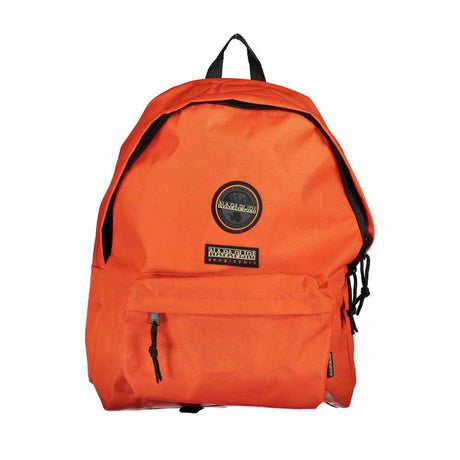 Napapijri Eco-Chic Orange Backpack for the Modern Explorer - Hilstor