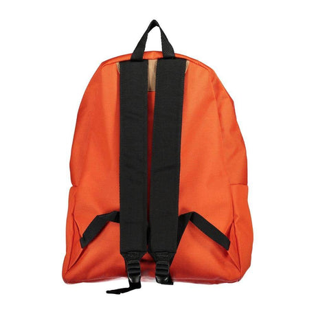 Napapijri Eco-Chic Orange Backpack for the Modern Explorer - Hilstor