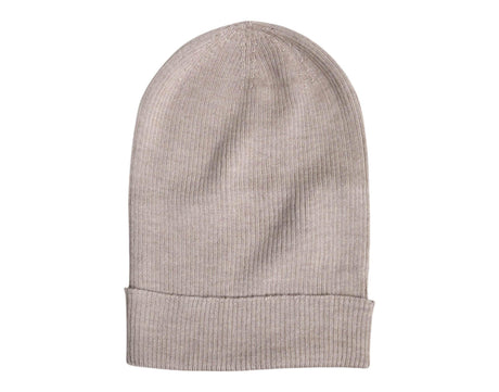 Dolce & Gabbana Beige Cashmere Knitted Winter Beanie Hat - Hilstor