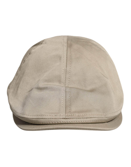 Dolce & Gabbana Beige Cotton Newsboy Capello Cabbie Hat - Hilstor
