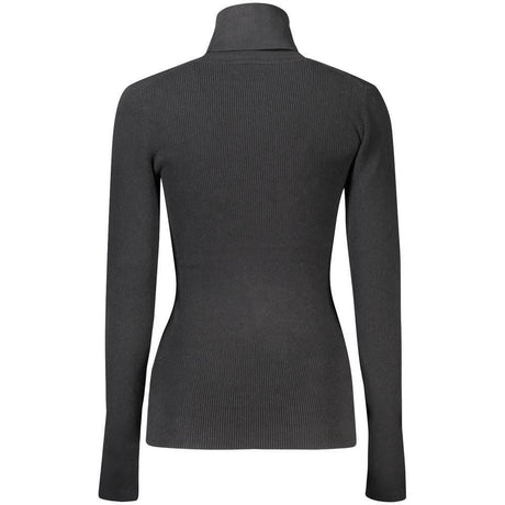 Calvin Klein Black Cotton Women Sweater - Hilstor