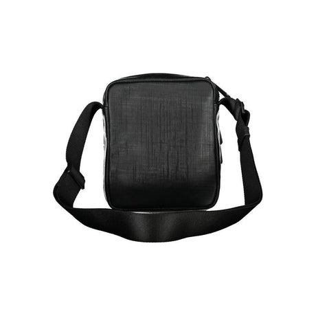 Calvin Klein Elegant Black Shoulder Bag with Contrasting Details - Hilstor