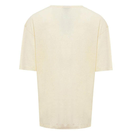 Corneliani Yellow Linen T-Shirt - Hilstor