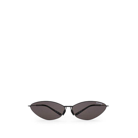 Balenciaga Black Acetate Sunglass - Hilstor
