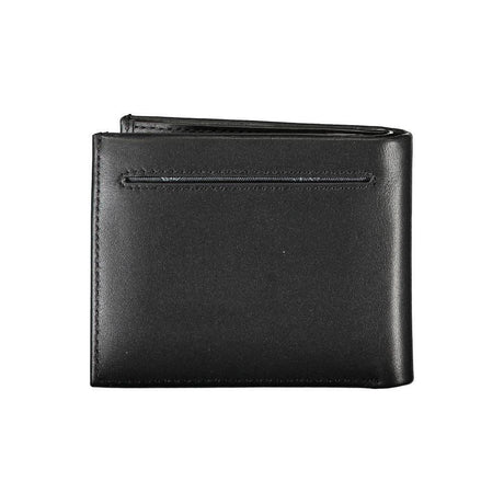Calvin Klein Sleek Leather Bi-Fold Wallet with RFID Block - Hilstor