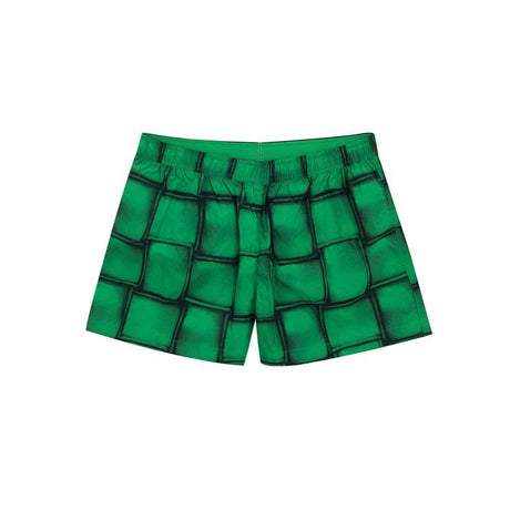 Bottega Veneta Green Polyamide Swim Short - Hilstor
