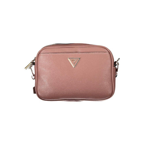 Guess Jeans Pink Polyethylene Handbag - Hilstor