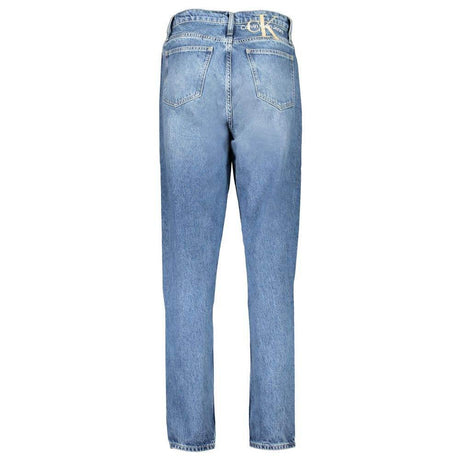 Calvin Klein Blue Cotton Women's Jeans - Hilstor