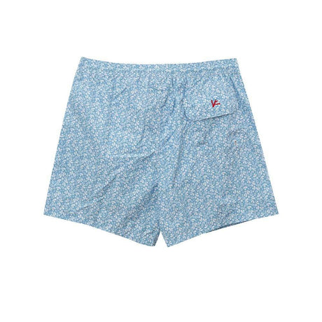 Isaia Blue Polyester Swim Short - Hilstor
