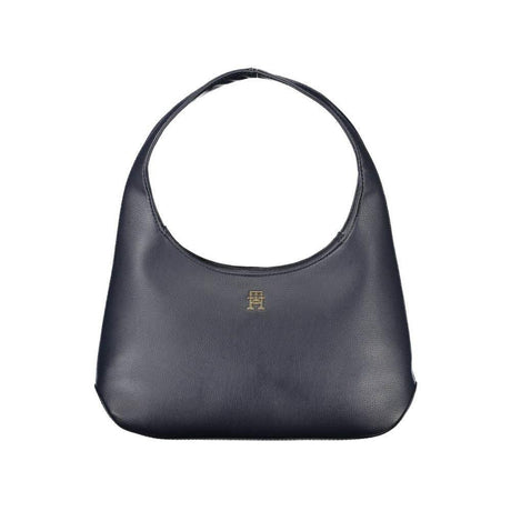 Tommy Hilfiger Blue Polyester Handbag - Hilstor