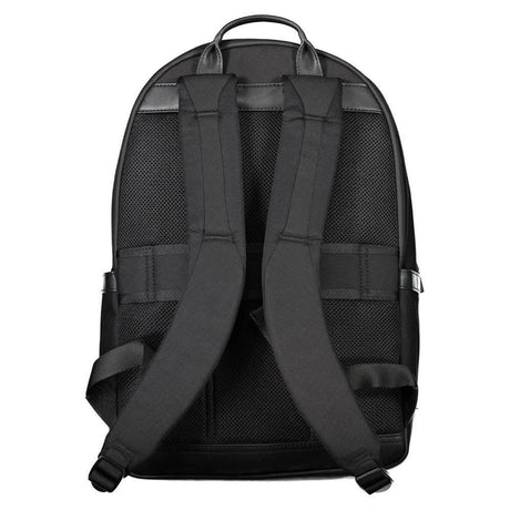 Tommy Hilfiger Black Nylon Men Backpack - Hilstor
