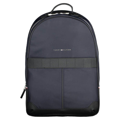 Tommy Hilfiger Blue Polyester Men Backpack - Hilstor