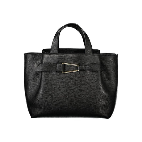 Coccinelle Black Leather Women Handbag - Hilstor