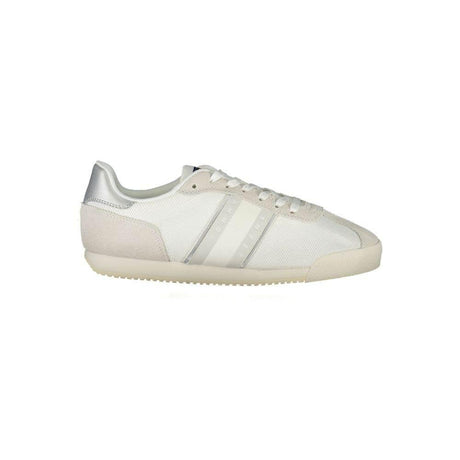Tommy Hilfiger White Polyester Women Sneaker - Hilstor