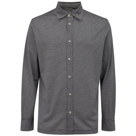 Canali Bicolor Cotton Shirt - Hilstor