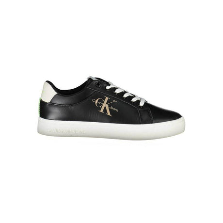 Calvin Klein Black Polyester Women Sneaker - Hilstor