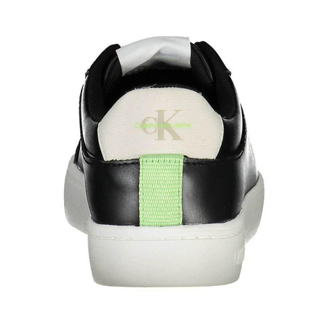 Calvin Klein Black Polyester Women Sneaker - Hilstor