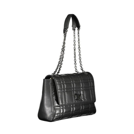 Calvin Klein Black Polyester Women Handbag - Hilstor