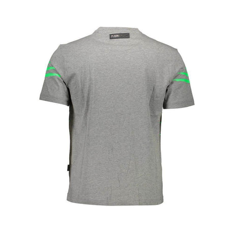 Plein Sport Brown Cotton Men T-Shirt - Hilstor