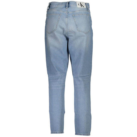 Calvin Klein Blue Cotton Women Jeans - Hilstor