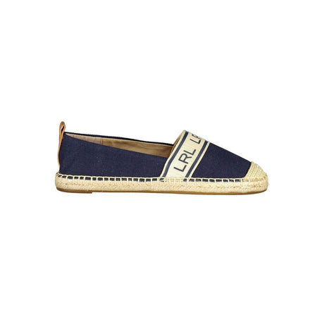 Ralph Lauren Blue Polyester Women Flat Shoe - Hilstor