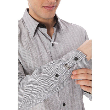 Costume National White Cotton Men Shirt - Hilstor