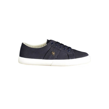 Ralph Lauren Blue Cotton Women Sneaker - Hilstor