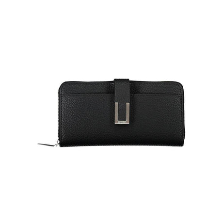 Calvin Klein Black Polyester Women Wallet - Hilstor