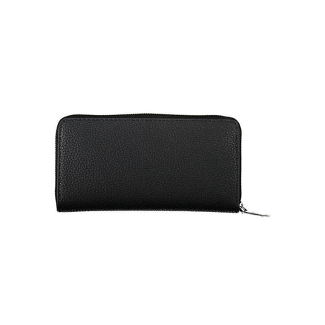 Calvin Klein Black Polyester Women Wallet - Hilstor